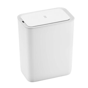 פח אשפה מלבני 8 ליטר MORANDI סנסור לבן מט מבית EKO