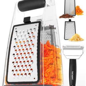 מארז מגרדת רב-תכליתית + קולפן