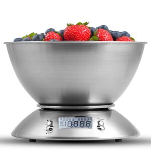 משקל מטבח עם קערת נירוסטה מבית Food appeal