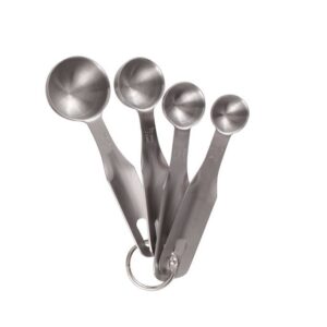 סט 4 כפיות מדידה מנירוסטה SIGNATURE