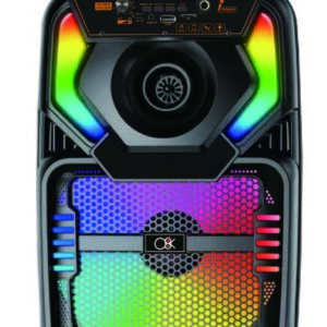 רמקול קריוקי 8 אינץ + מיקרופון שלט והקלטה