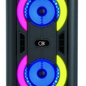 רמקול בלוטוס מקצועי עם תאורת לד