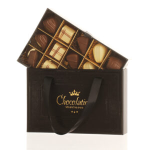 מארז מפואר 15 פרלינים תיק