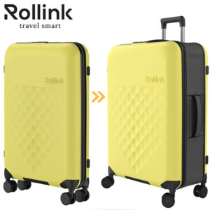 FLEX – 360 SPINNER המזוודה המתקפלת הדקה ביותר בעולם 29" של מותג המזוודות החכמות Rollink