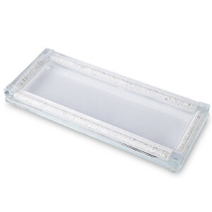 מגש קריסטל מהודר לפמוטים