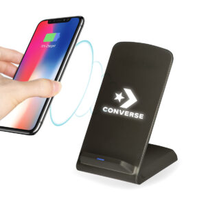 מטען אלחוטי עם תאורת לוגו – פויבה