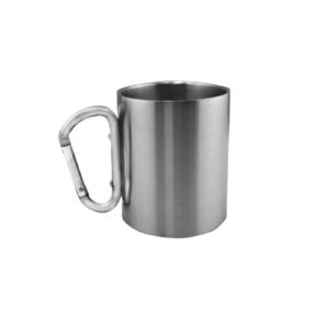 כוס תרמית נירוסטה ידית שאקל 350 מ"ל